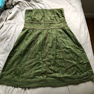 Delicia crochet/lace/satin design dress